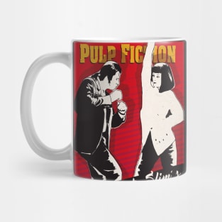 Pulp Fiction twist dance art print Mug